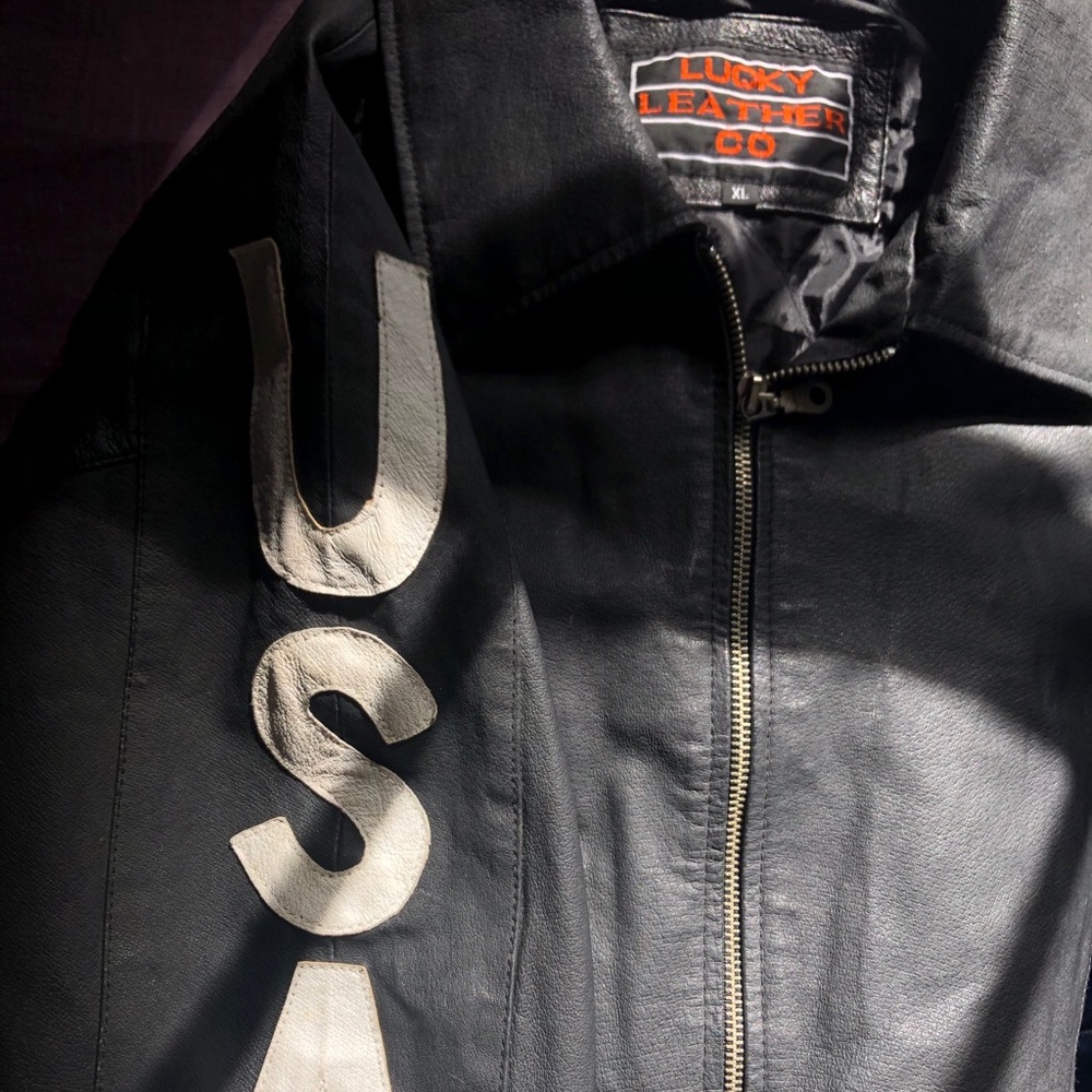 Genuine Leather Jacket - Picture 2 of 5